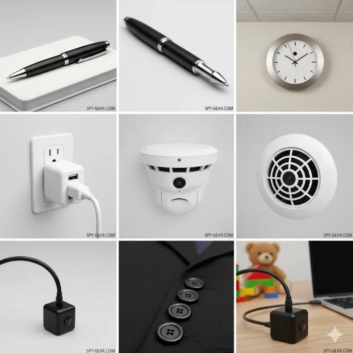 انواع دوربین مخفی