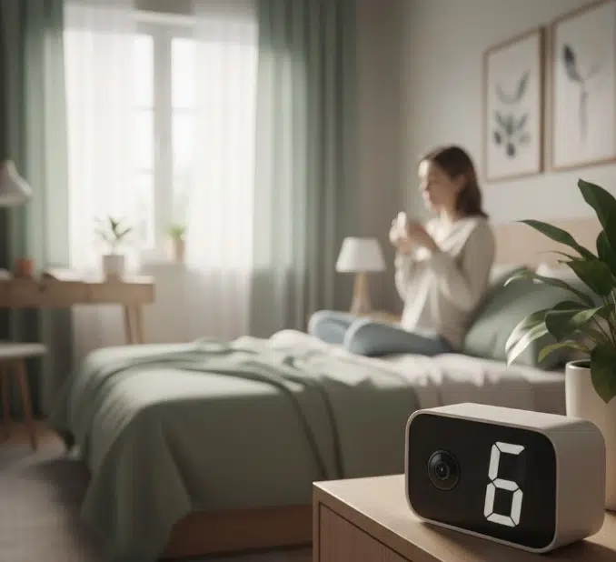 دوربین مداربسته مخفی در اتاق