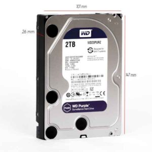 هارد وسترن دیجیتال 2 ترابایت