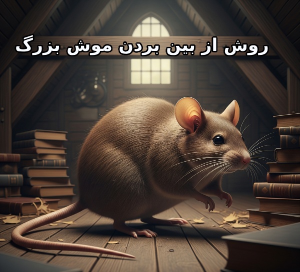 بهترین روش از بین بردن موش