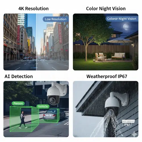 نکات مهم در خرید و نصب دوربین